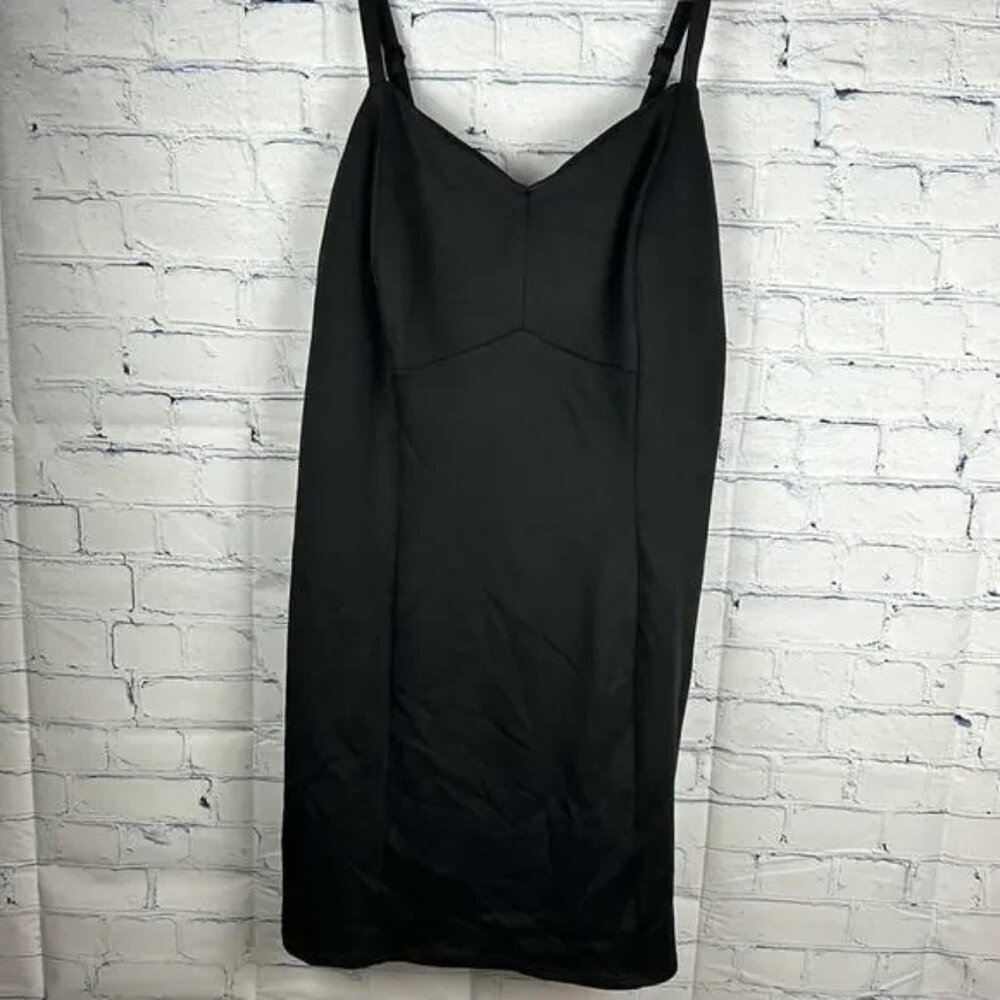NWT Torrid Mini Scuba Lace-Up Bodycon Dress - Picture 4 of 7